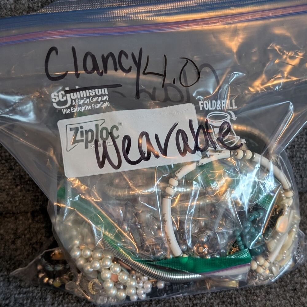 Jewelry Lot Clancy Wearable Over 4 Lbs Mixed Jewelry Mystery Bag